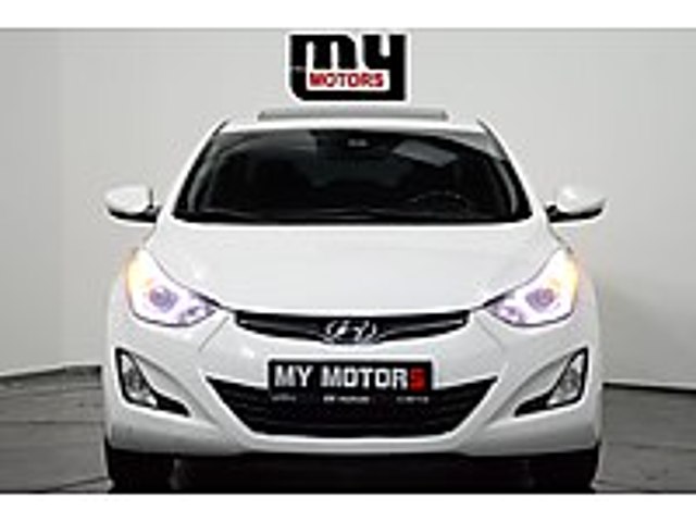 MYMOTORS TAN 2014 ELANTRA ELİTE 151.000 KM SUNROOF H.KOLTUKLAR Hyundai Elantra 1.6 CRDi Elite