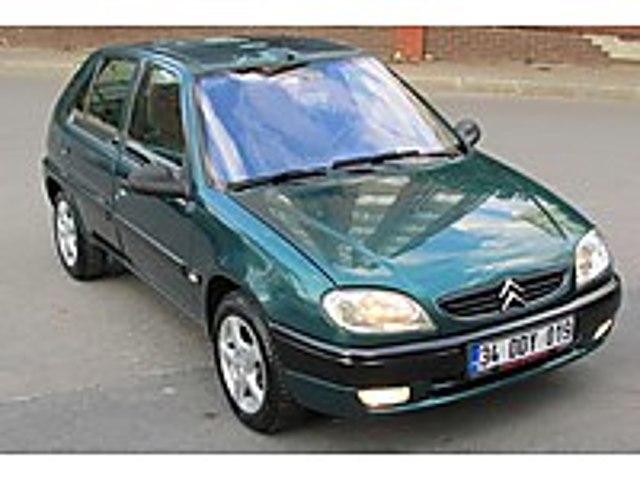 2001 CITROOEN SAXSO 1.5 D KLİMALI DEGİŞENSİZ KAZASIZ Citroën Saxo 1.5D SX