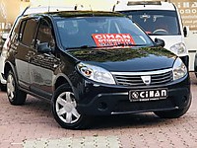 36.000 PEŞİNATLA SENETLİ 2011 SANDERO BLACKLİNE 1.5 DCİ DİZEL Dacia Sandero 1.5 dCi Black Line