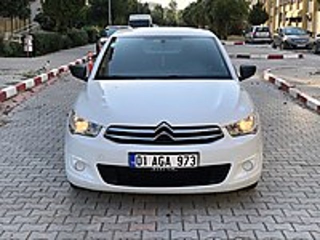 2013 HATASIZ BOYASIZ KAYITSIZ CİTROEN C-ELYSEE ÖZEL PLAKALI.... Citroën C-Elysée 1.6 HDi Attraction