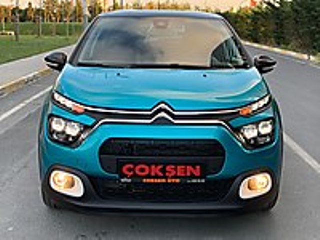 KOÇFİNANS YETKİLİ BAYİ DEN 2020 -0- KM C3 MAKYAJLI OTOMATİK Citroën C3 1.2 PureTech Shine