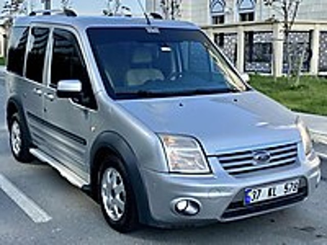 2013 FORD TOURNEO CONNECT 90 HP SİLVER 95 BİNDE ÇİFT EKRANLI FUL Ford Tourneo Connect 1.8 TDCi Silver