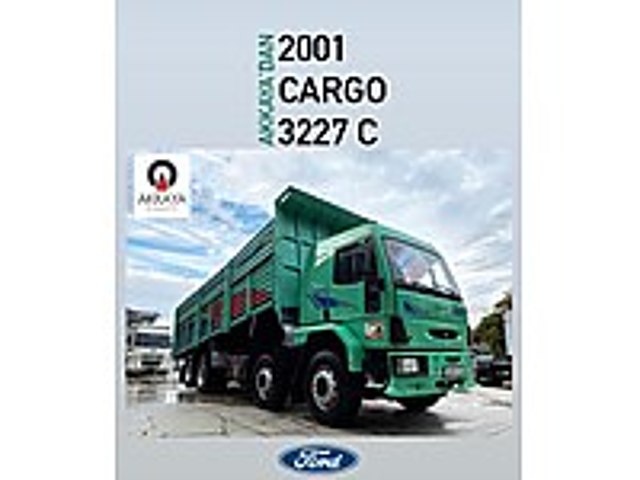 AKKAYA OTOMOTİVDEN 2001 MODEL MOTOR YENİ DAMPER KASA 3227 Ford Trucks Cargo 3227 C