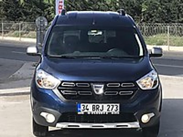 İLK SAHİBİNDEN BOYASIZ 2018 DACİA DOKKER STEPWAY 1.5 DCİ 90 PS Dacia Dokker 1.5 dCi Stepway