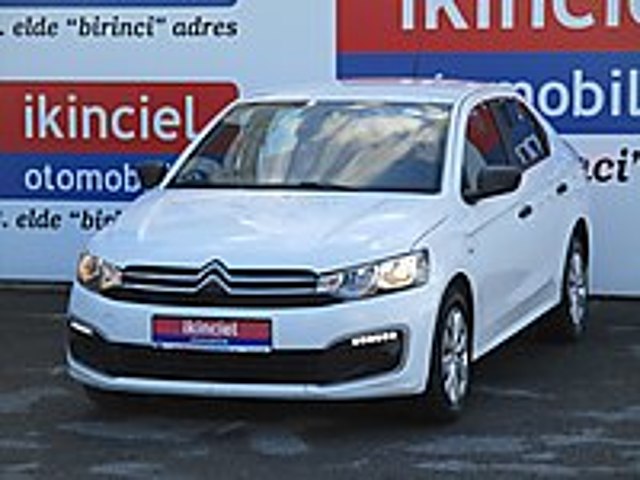 HATASIZ 2017 MODEL CİTROEN C-ELYSEE 1.6 HDI LİVE 103.314 KM Citroën C-Elysée 1.6 HDi Live