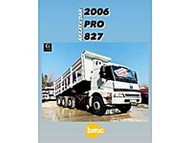 AKKAYA OTOMOTİVDEN 2006 827 DAMPER BMC Pro 827 8x2