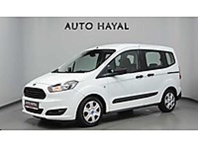 AUTO HAYAL 2017 FORD COURİER OTOMOBİL RUHSATLI 1.6 95HP HATASIZ Ford Tourneo Courier 1.6 TDCi Journey Trend