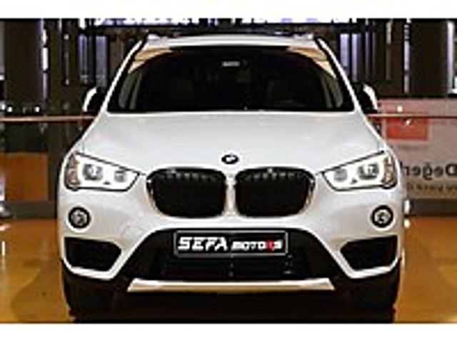 2018 X1 HATASIZ SPORTLİNE 35.000KM de ISITMA HAFIZA TABADERİ HFI BMW X1 16d sDrive Sport Line