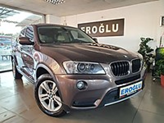 EROĞLU 2011 BMW X3 20XDrıve YENİKASA BOYA TRAMER YOK DERİ TAVAN BMW X3 20d xDrive Premium