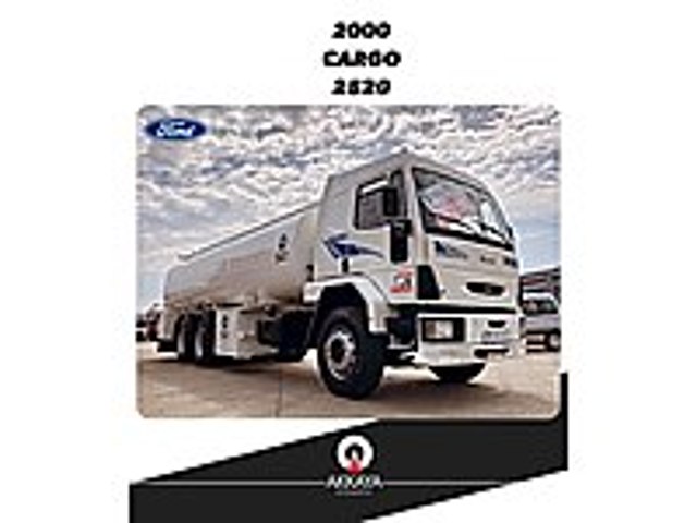AKKAYA OTOMOTİVDEN 2000 MODEL SU TANKERİ 2520 Ford Trucks Cargo 2520 D25 S 6x2