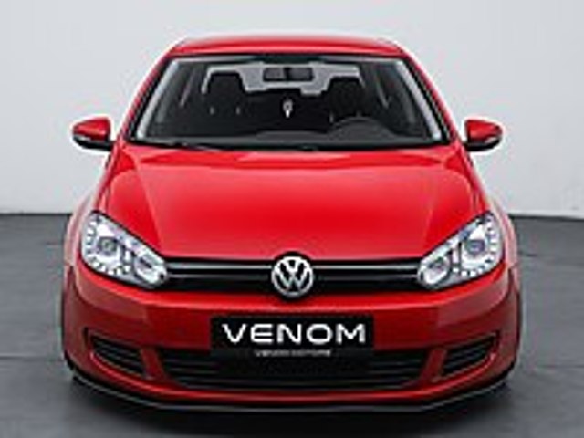 VENOM-2012 VW Golf 1.6-Kırmızı-85.000km-Led Stop-Far-19jant Volkswagen Golf 1.6 Trendline