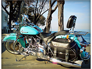 Müzelik Harley Heritage FLSTC - Sıfır Kadar Temiz