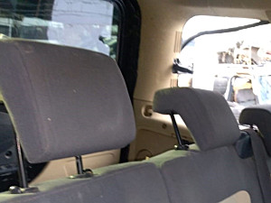 2008 model ford connect 1 8 dizel cikma komple arka koltuk basliklari